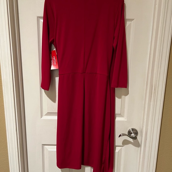 NWT BOLD Elements cut to curve woman’s evening dress size XL Bougainvillea color - Picture 4 of 7